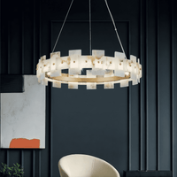 DEBORA B Ring Chandelier by Lampadom - scale reference
