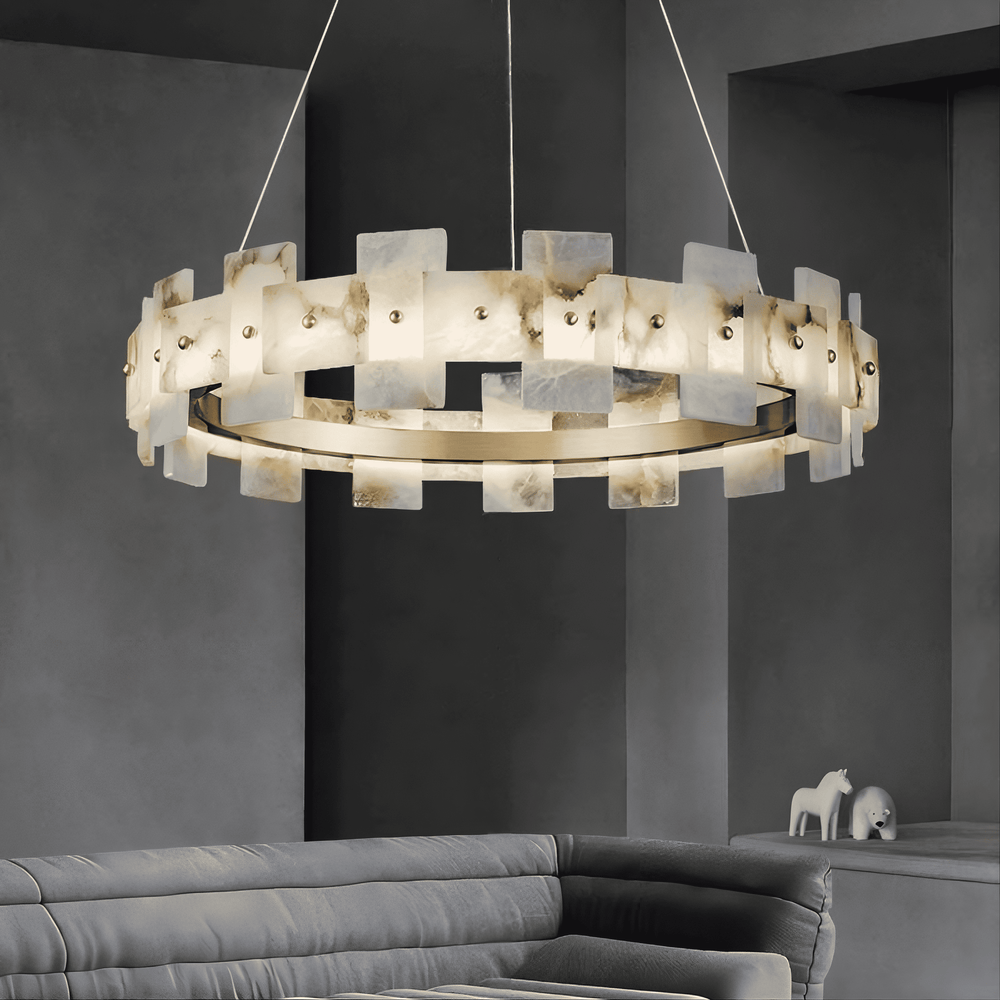 DEBORA B Ring Chandelier by Lampadom - ambient shot