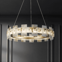 DEBORA B Ring Chandelier by Lampadom - side view