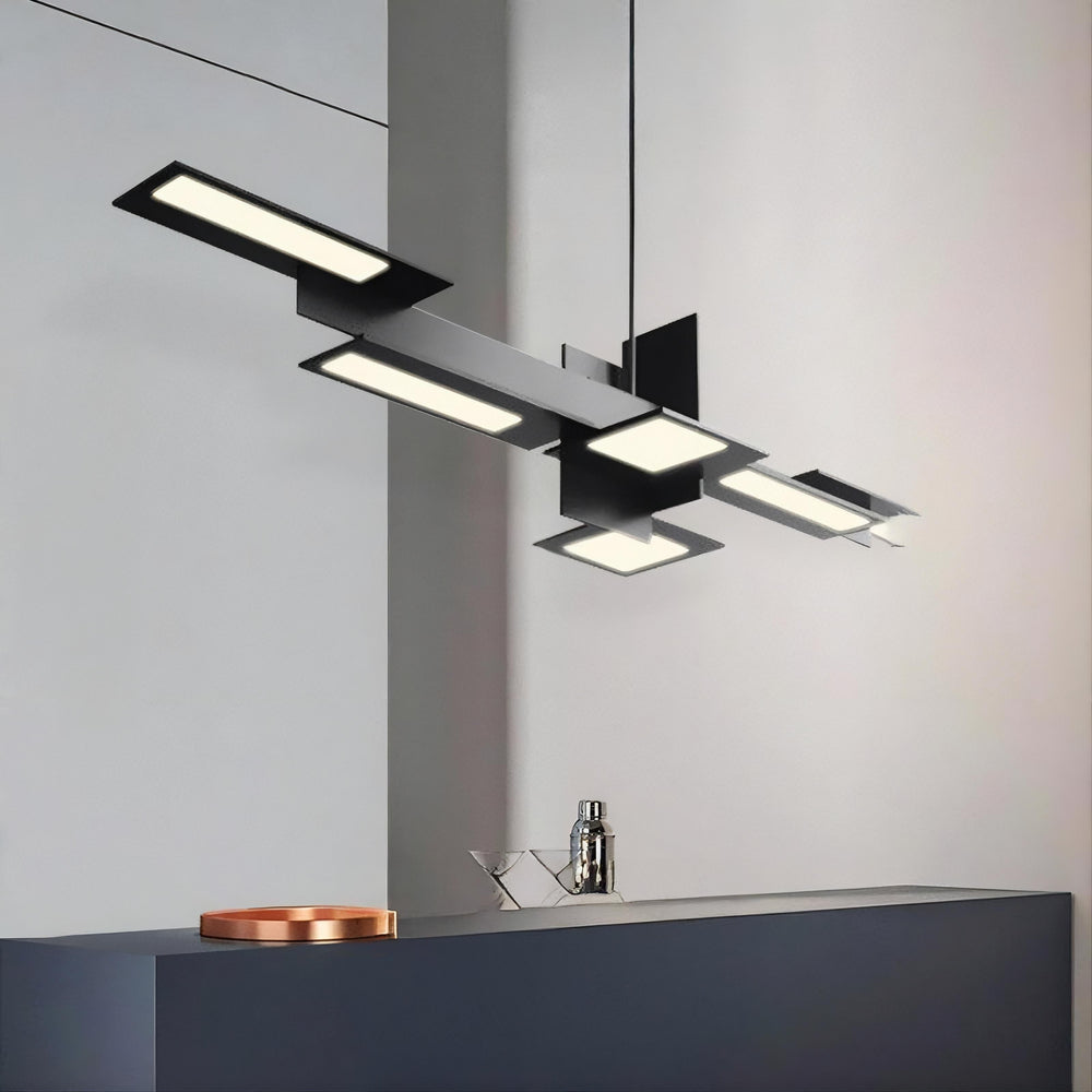 DEGAS Linear Chandelier by Lampadom - scale reference