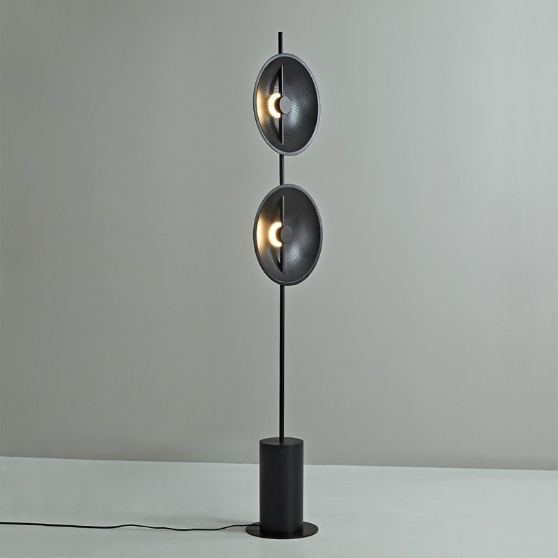 DELANO WOOD Floor Lamp by Lampadom - top view