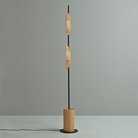 DELANO WOOD Floor Lamp by Lampadom - scale reference