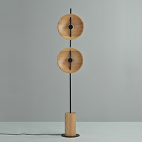 DELANO WOOD Floor Lamp by Lampadom - ambient shot