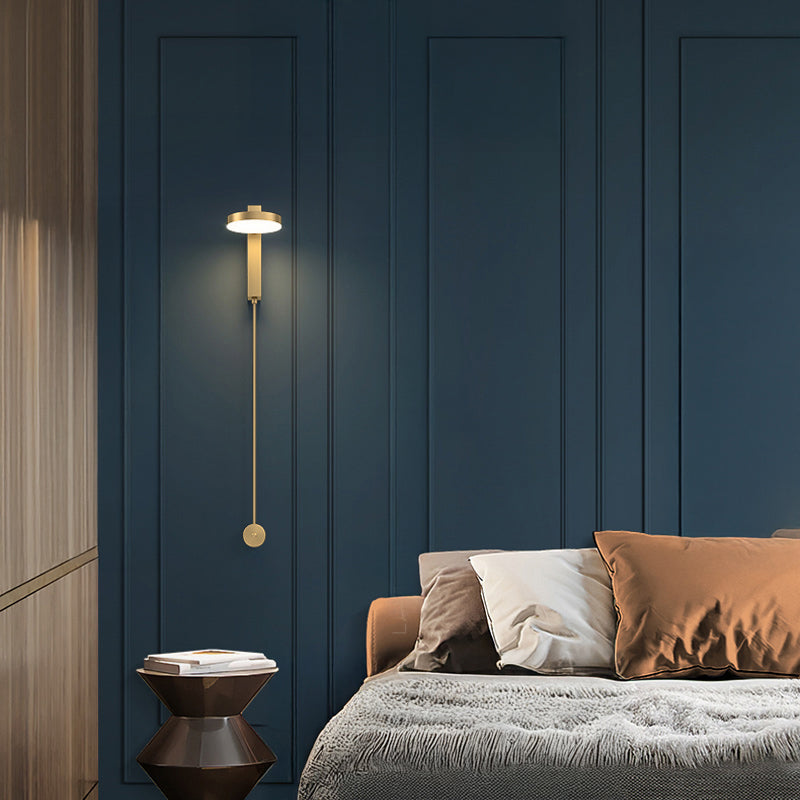 DENZIL LUX Wall Light by Lampadom - side view