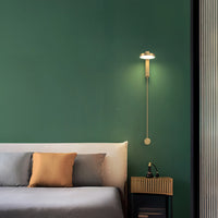 DENZIL LUX Wall Light by Lampadom - angle view