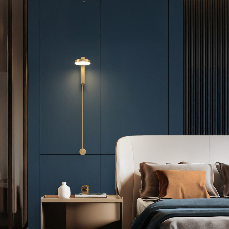 DENZIL LUX Wall Light by Lampadom - side view