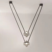 DEREK Pendant by Lampadom - side view