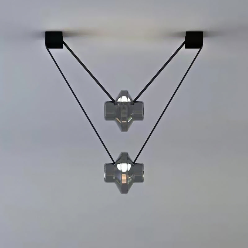 DEREK Pendant by Lampadom - side view