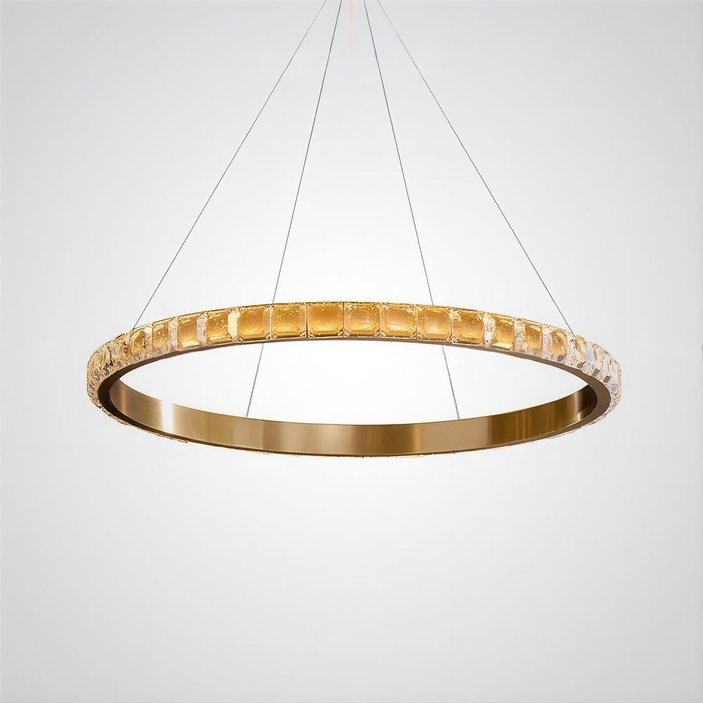 ADELISA Ring Chandelier by Lampadom - close-up