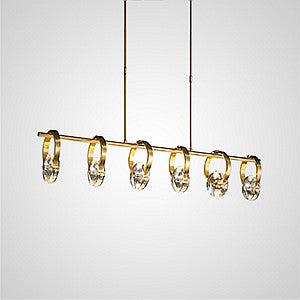 ADONICA Linear Chandelier by Lampadom
