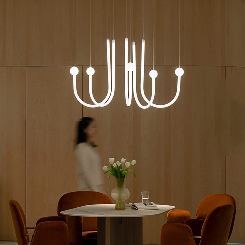 AGRIPPA Chandelier by Lampadom - scale reference