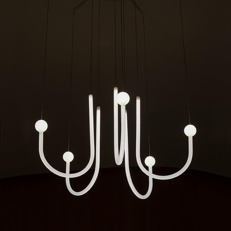AGRIPPA Chandelier by Lampadom - side view