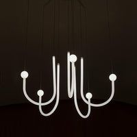 AGRIPPA Chandelier by Lampadom - side view