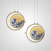 AKIRA WAVE ONE Pendant by Lampadom - detail view