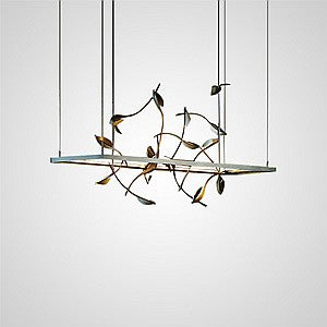 ALLURE Linear Chandelier by Lampadom