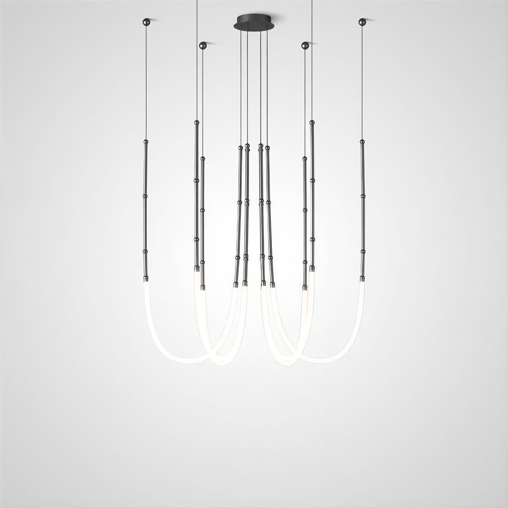 ALRIK Chandelier by Lampadom - top view