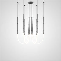 ALRIK Chandelier by Lampadom - top view