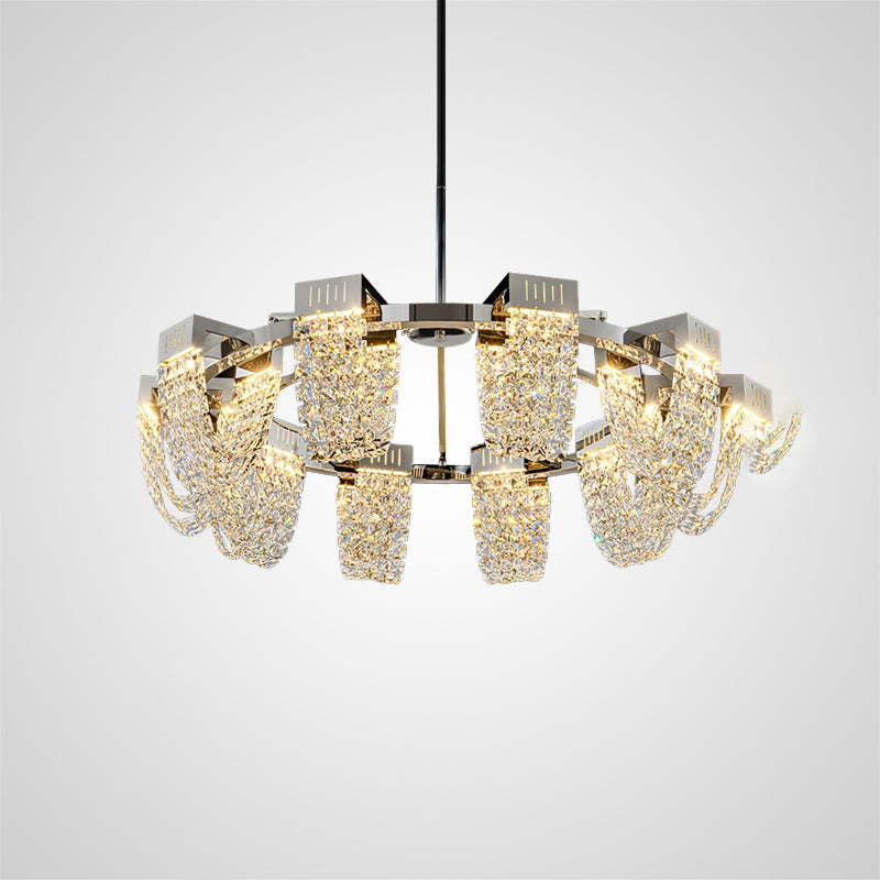 ALVARIN Chandelier by Lampadom - side view