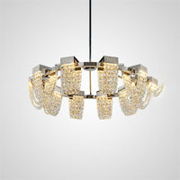 ALVARIN Chandelier by Lampadom - side view
