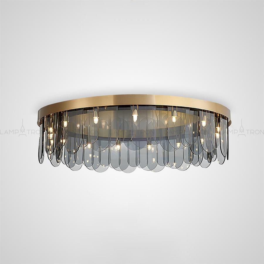 ALVIS Ceiling Chandelier by Lampadom - side view