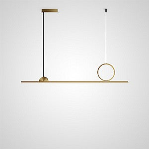 AMRAM B Linear Chandelier by Lampadom