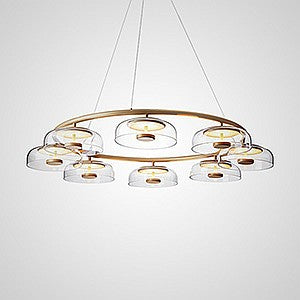 ARCTIC Ring Chandelier by Lampadom