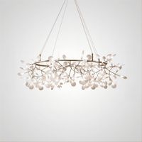 LEAVES LUX Ring Chandelier by Lampadom - view 16