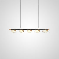 AUBREY L Linear Chandelier by Lampadom - view 11