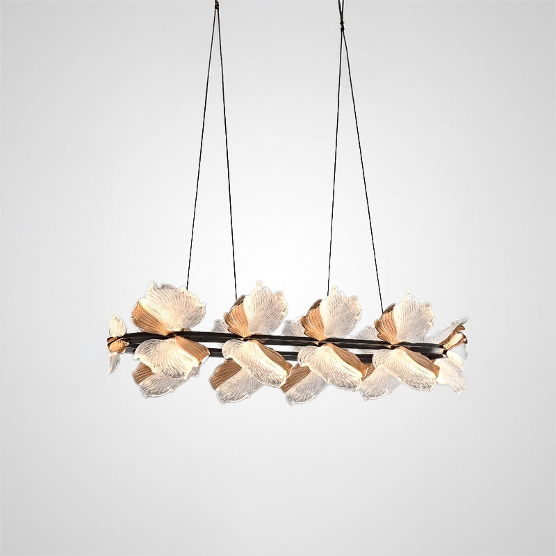 AUBREY Linear Chandelier by Lampadom - view 7
