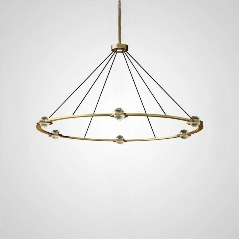 AVANT Ring Chandelier by Lampadom - view 9