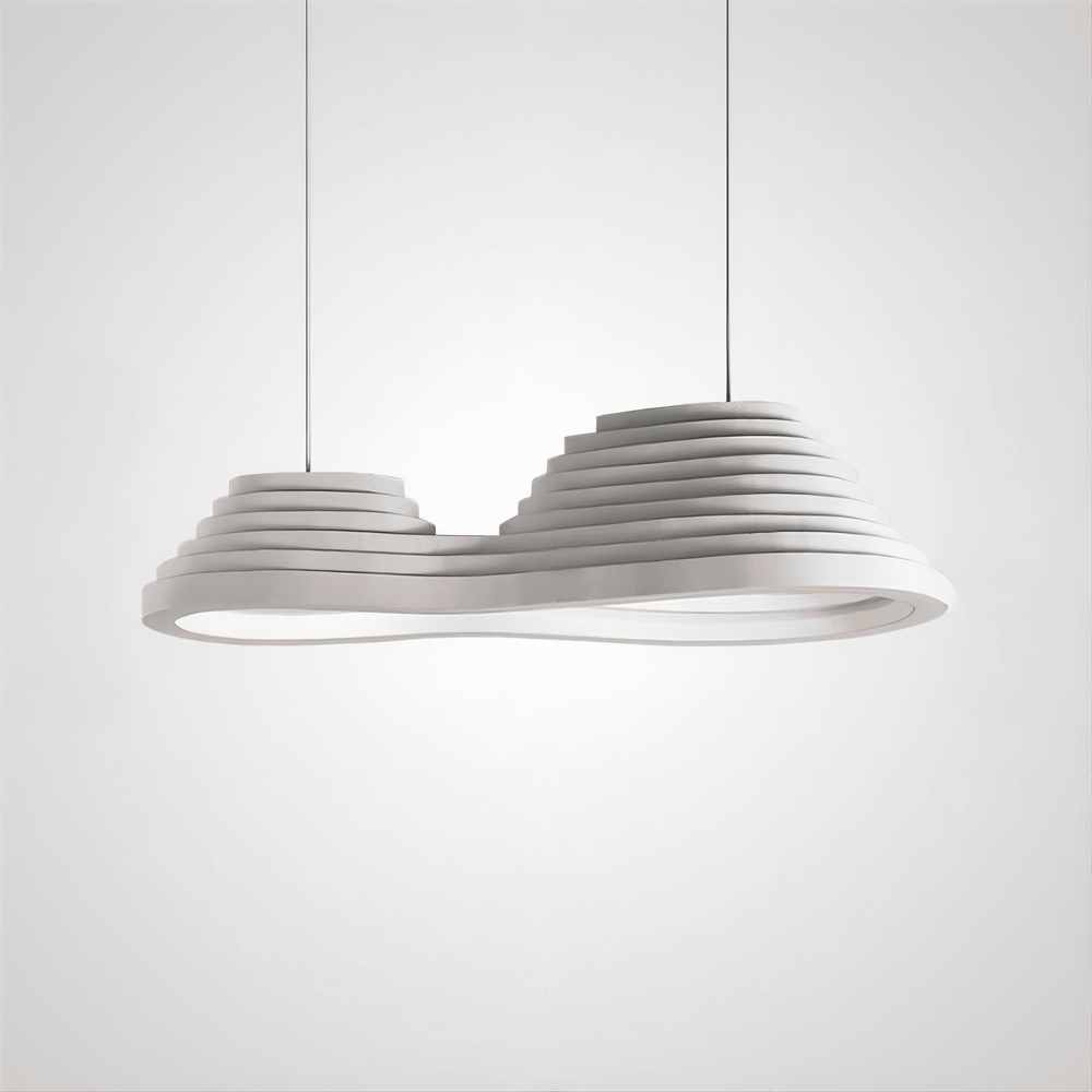 BAROLINE DUO Linear Chandelier by Lampadom - view 9