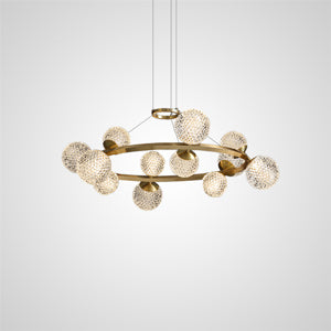 BASTINE Ring Chandelier by Lampadom - view 17