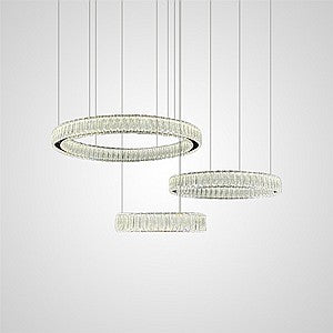 BELLA Ring Chandelier by Lampadom