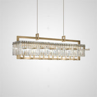 BENNA Linear Chandelier by Lampadom - scale reference