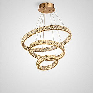 BERTOLDA B Ring Chandelier by Lampadom