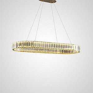 BERTOLDA C Linear Chandelier by Lampadom