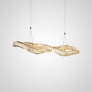 BERTOLDA D Linear Chandelier by Lampadom
