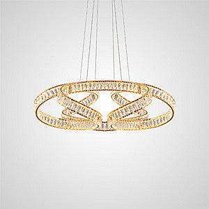 BERTOLDA E Ring Chandelier by Lampadom