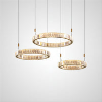 BERTOLDA L Ring Chandelier by Lampadom - detail view