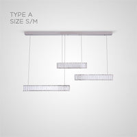 BERTOLDA TRIO Linear Chandelier