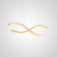 BERTOLDA X Linear Chandelier by Lampadom - view 10