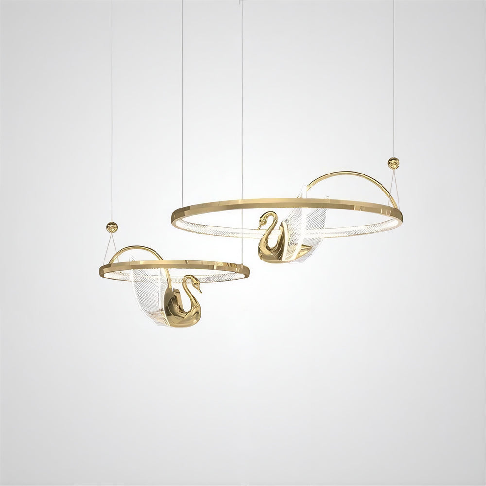 BIRDIE LUX Ring Chandelier