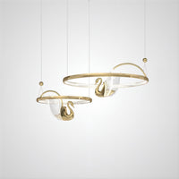 BIRDIE LUX Ring Chandelier