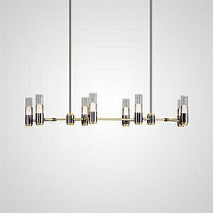 BIRGEL Linear Chandelier by Lampadom