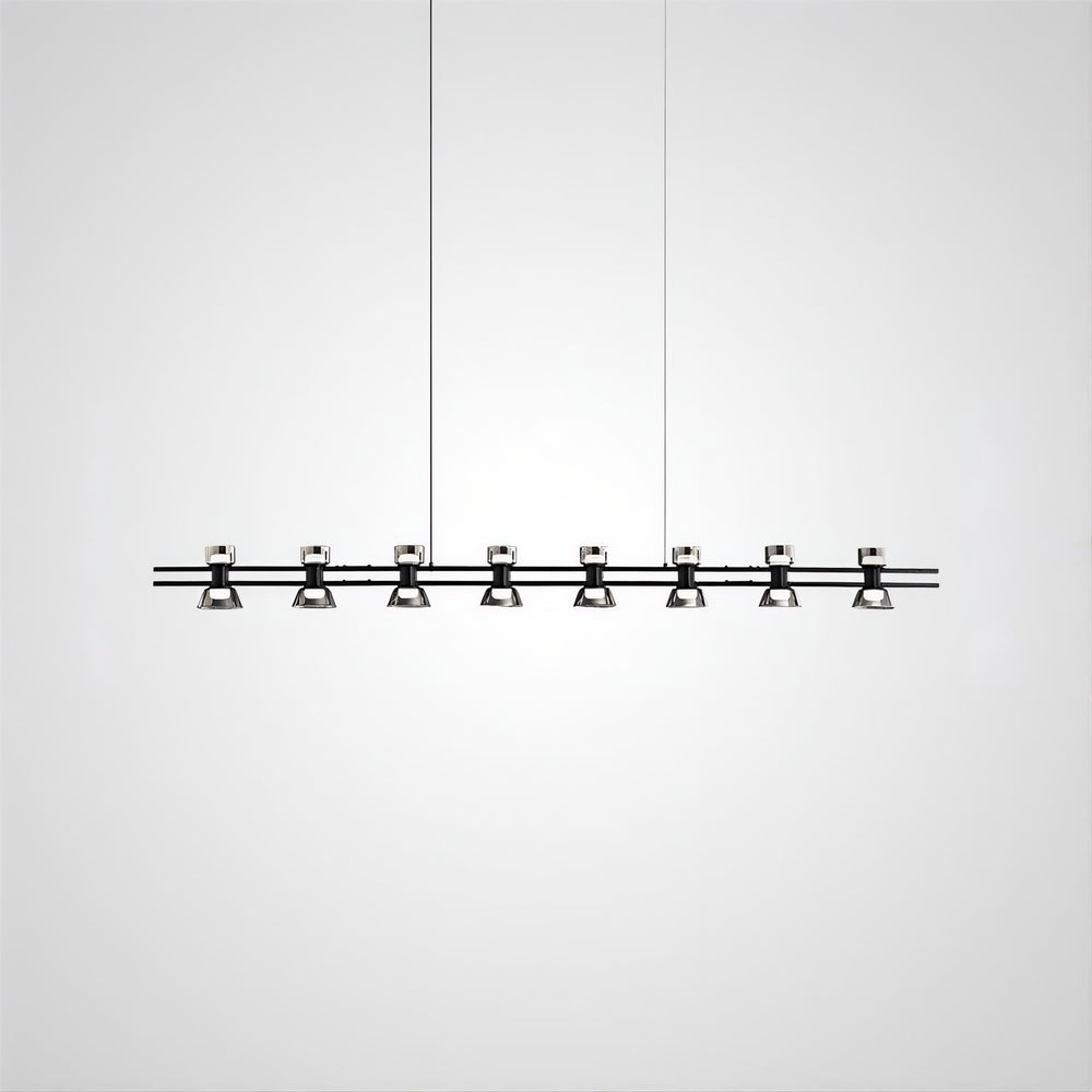 BLASIUS Linear Chandelier by Lampadom - detail view