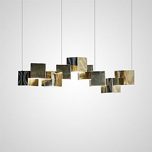 BLITZ Linear Chandelier by Lampadom