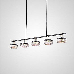 BRAMER Linear Chandelier by Lampadom