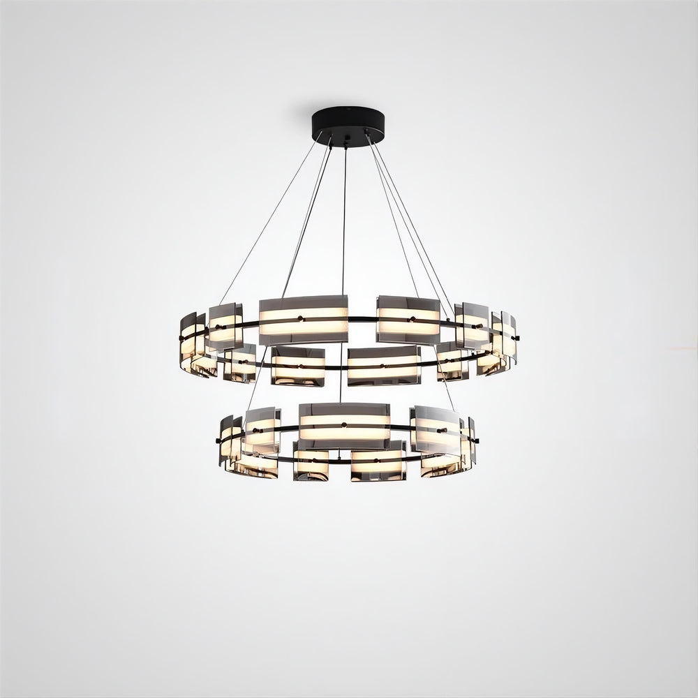 BRIAND Ring Chandelier by Lampadom - close-up