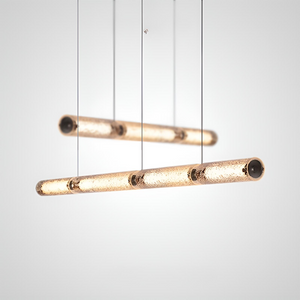 BURGHARD Linear Chandelier by Lampadom - view 7