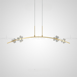 CAMILIA ARC Linear Chandelier by Lampadom